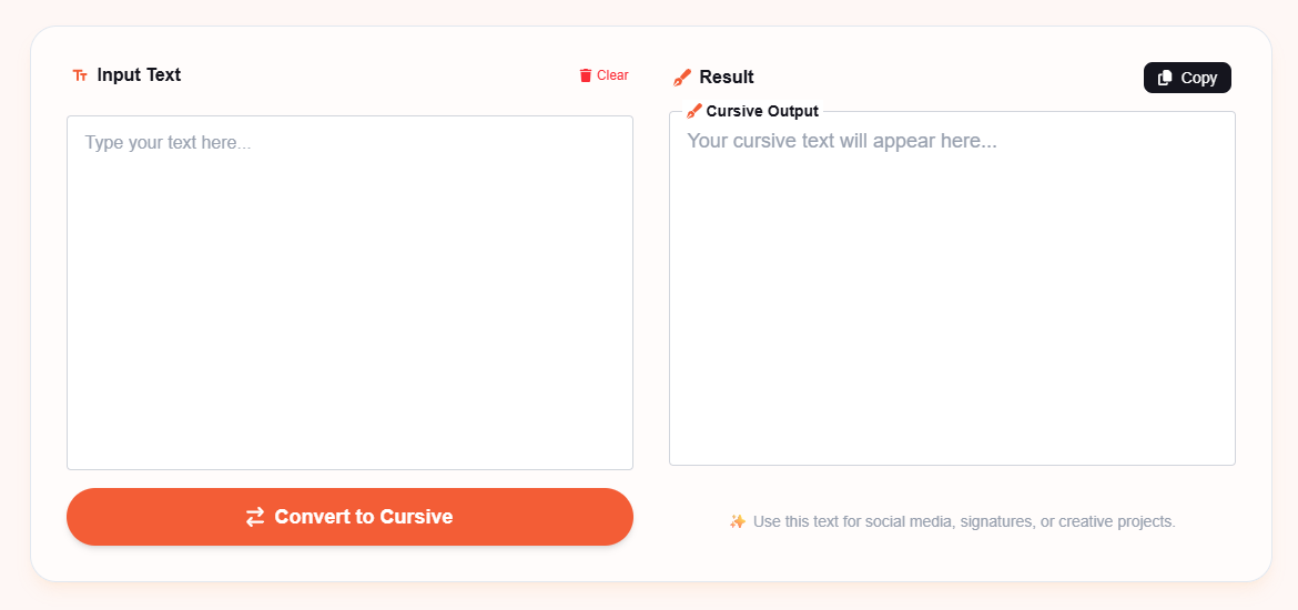 What is Cursive Text Generator?