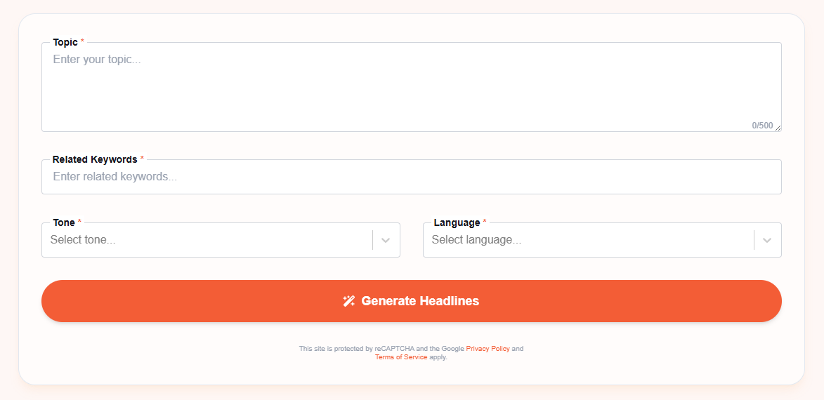 What is Free Headline Generator?