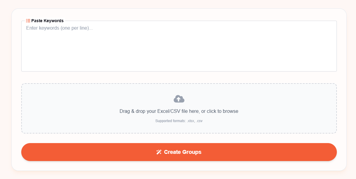 What is FREE Keyword Grouping Tool?