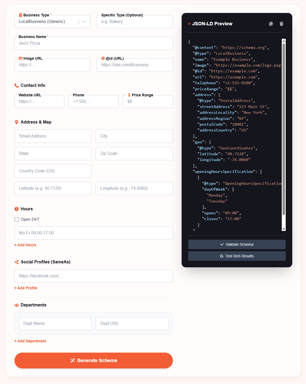What is Local Business Schema?