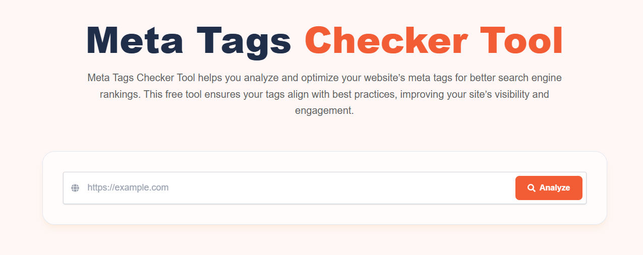 What is Meta Tags Checker Tool?