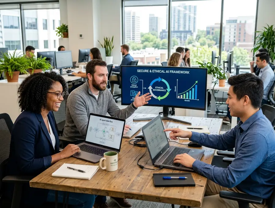 Building Secure and Ethical AI Agents for Sustainable Growth
