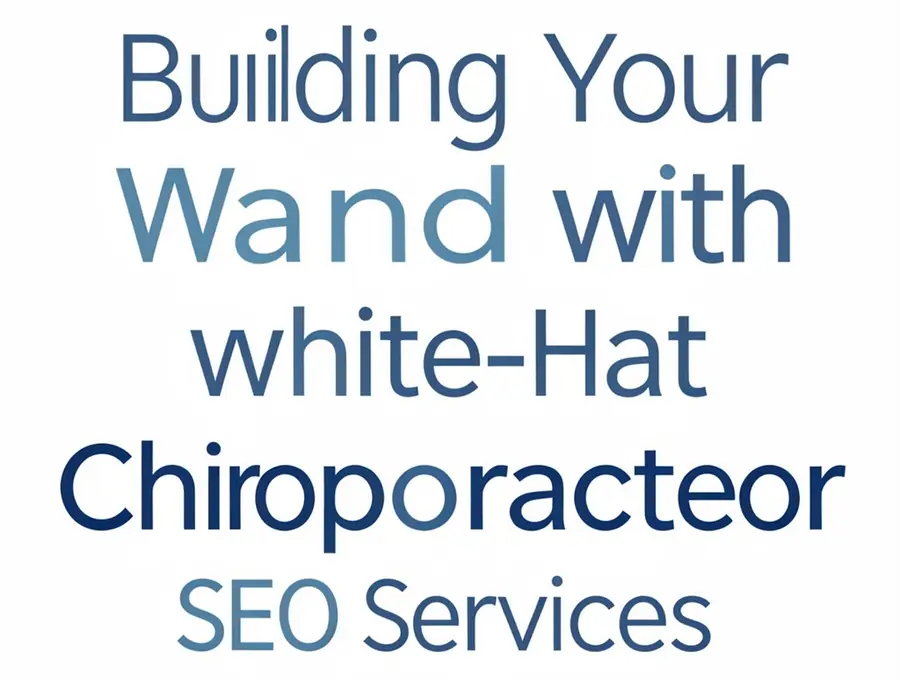 Building Your Brand with White-Hat Chiropractor SEO Services