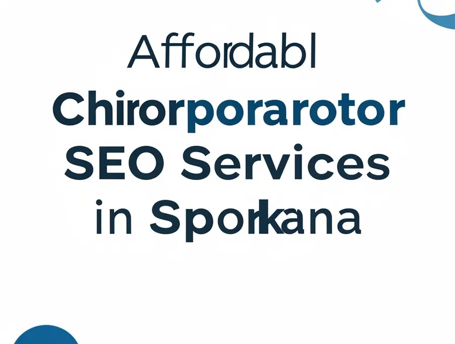 Affordable Chiropractor SEO Services in Spokane