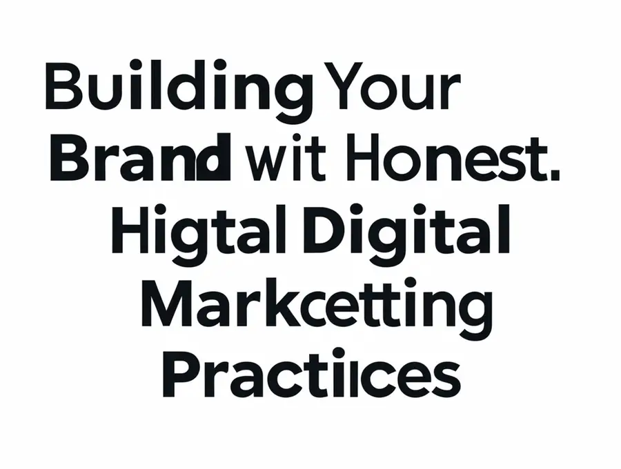 Building Your Brand with Honest Digital Marketing Practices