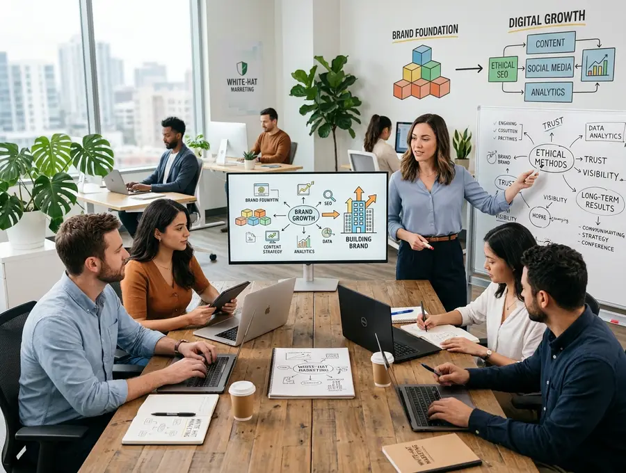 Building Your Brand with White-Hat Digital Marketing Agency Methods