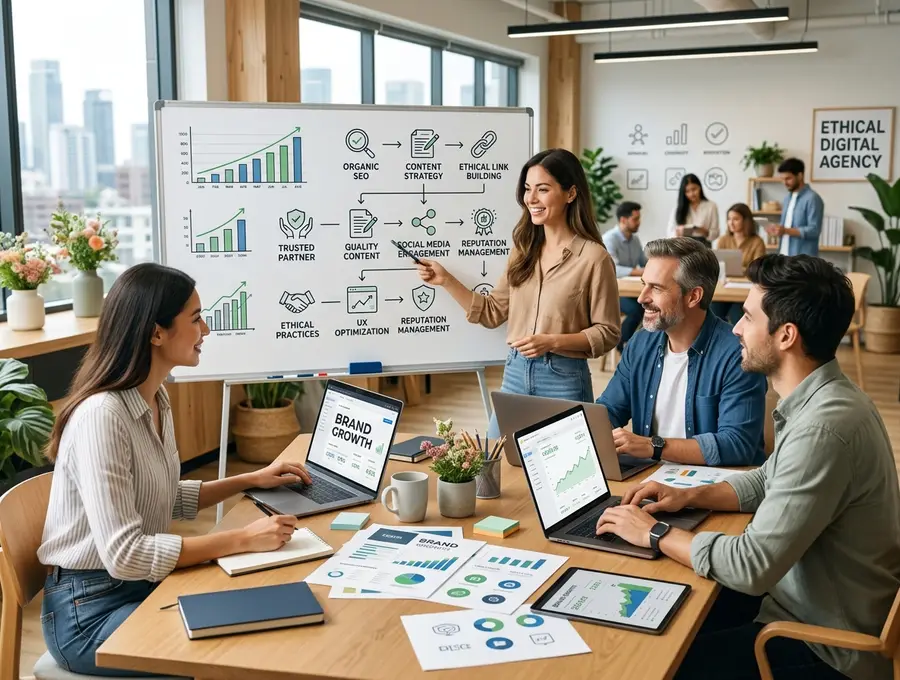 Building Your Brand with White-Hat Digital Marketing Agency Practices