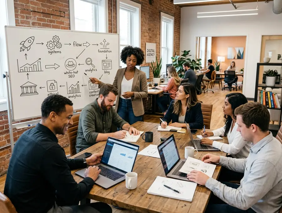 Building Your Brand with White-Hat Digital Marketing Agency Practices