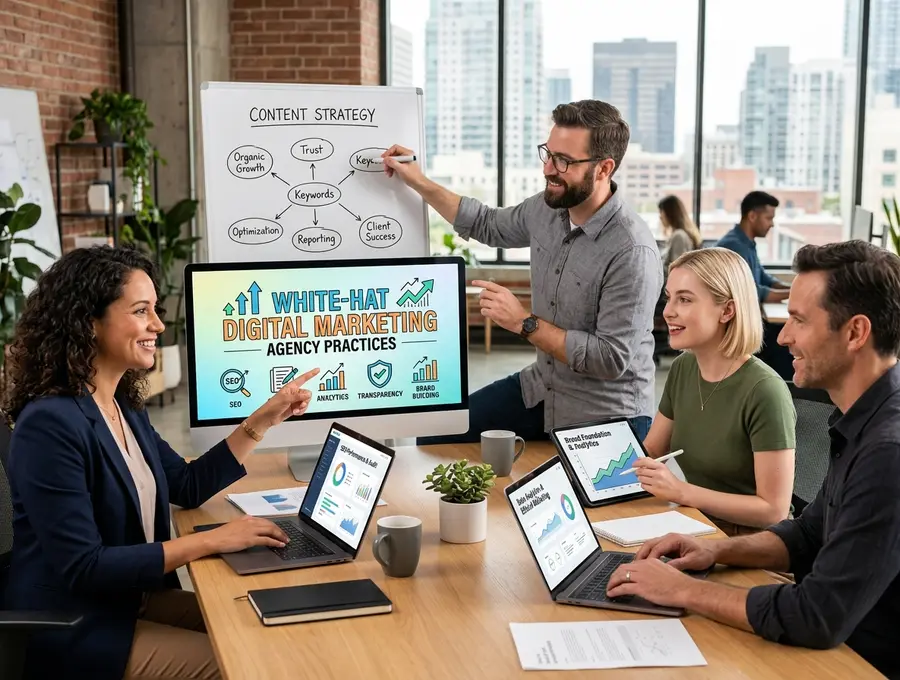 Building Your Brand with White-Hat Digital Marketing Agency Practices