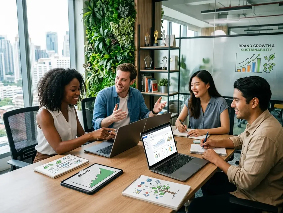 Building Brand Growth with Sustainable Digital Marketing
