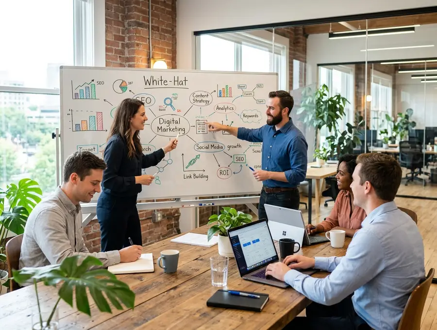 Building Your Brand with White-Hat Digital Marketing Agency Methods