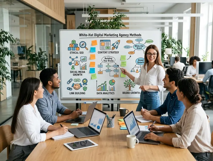 Building Your Brand with White-Hat Digital Marketing Agency Methods