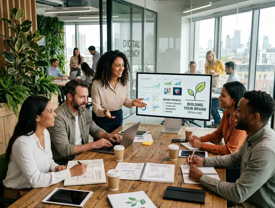 Building Your Brand with White-Hat Digital Marketing Agency Methods