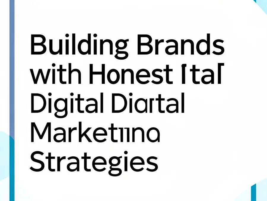 Building Brands with Honest Digital Marketing Strategies