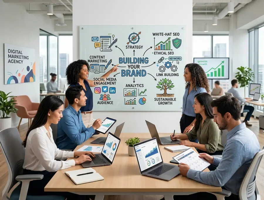 Building Your Brand with White-Hat Digital Marketing Agency Methods
