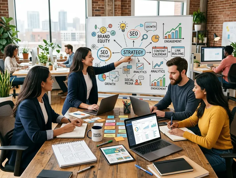 Building Your Brand with White-Hat Digital Marketing Agency Tactics