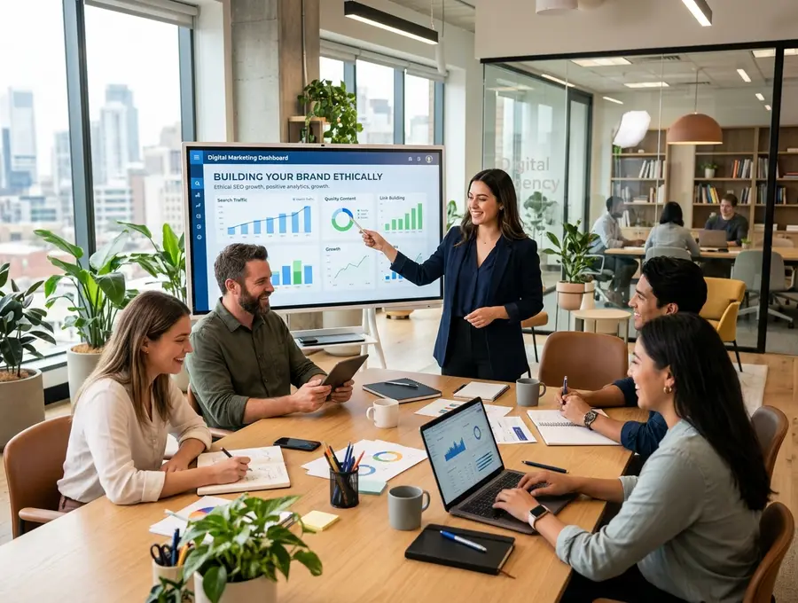 Building Your Brand with White-Hat Digital Marketing Agency Practices
