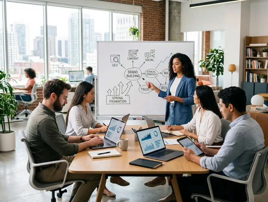 Building Your Brand with White-Hat Digital Marketing Agency Practices