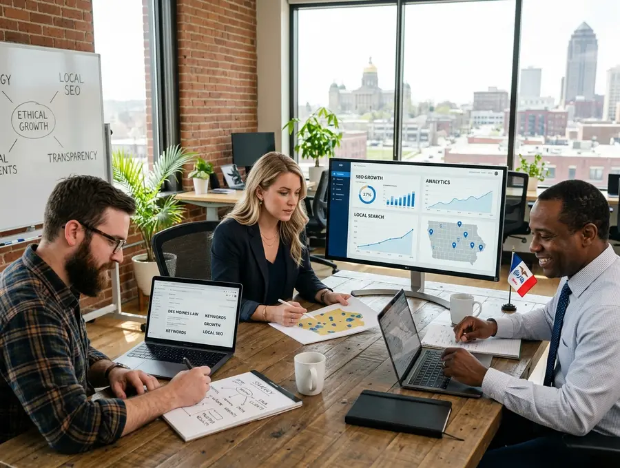 Ethical Search Strategies That Grow Your Iowa Practice
