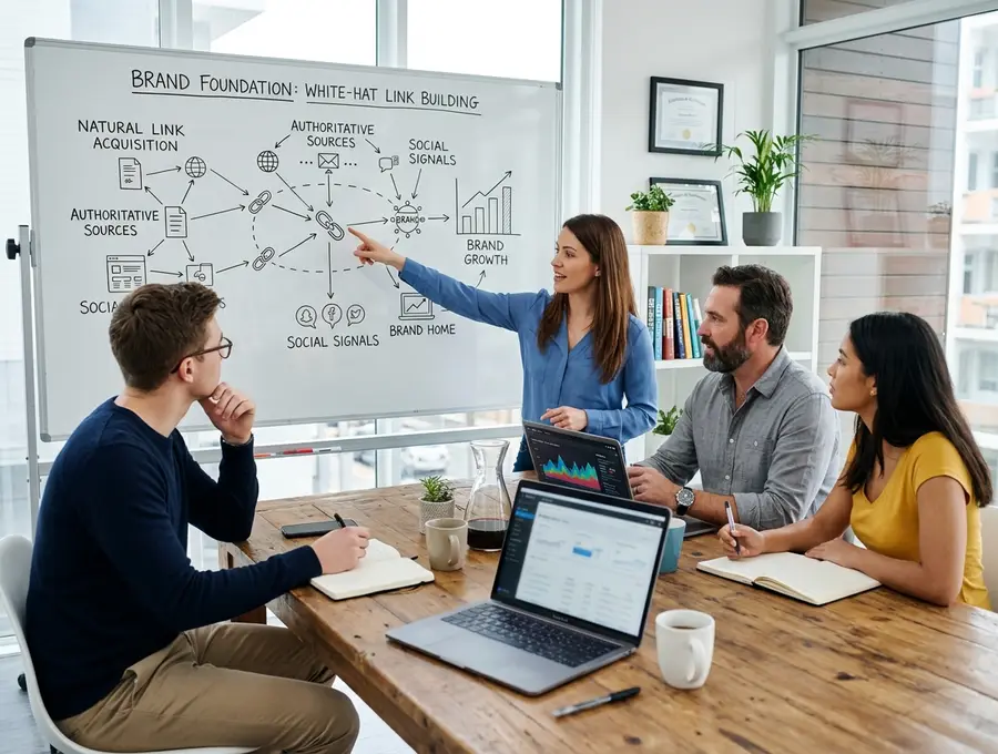 Building Your Brand with White-Hat Foundation Links