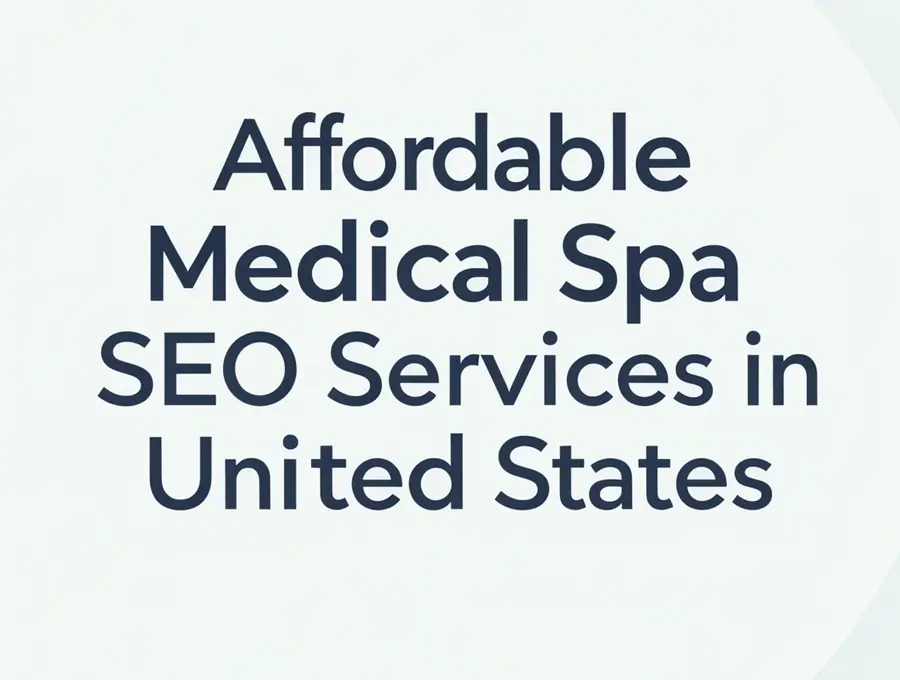 Affordable Medical Spa SEO Services in United States