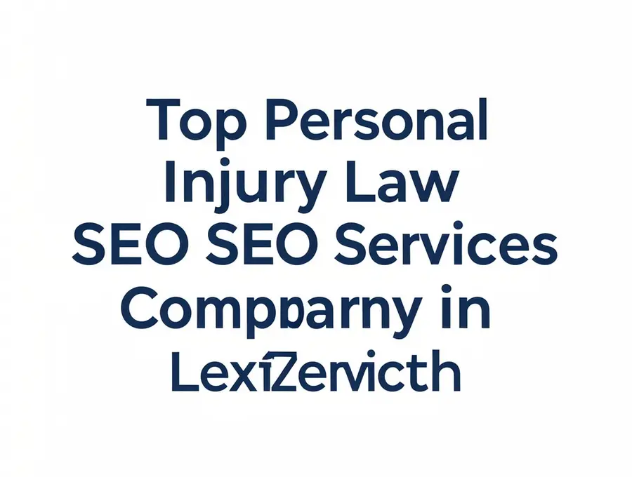 Top Personal Injury Law Firm SEO Services Company in Lexington