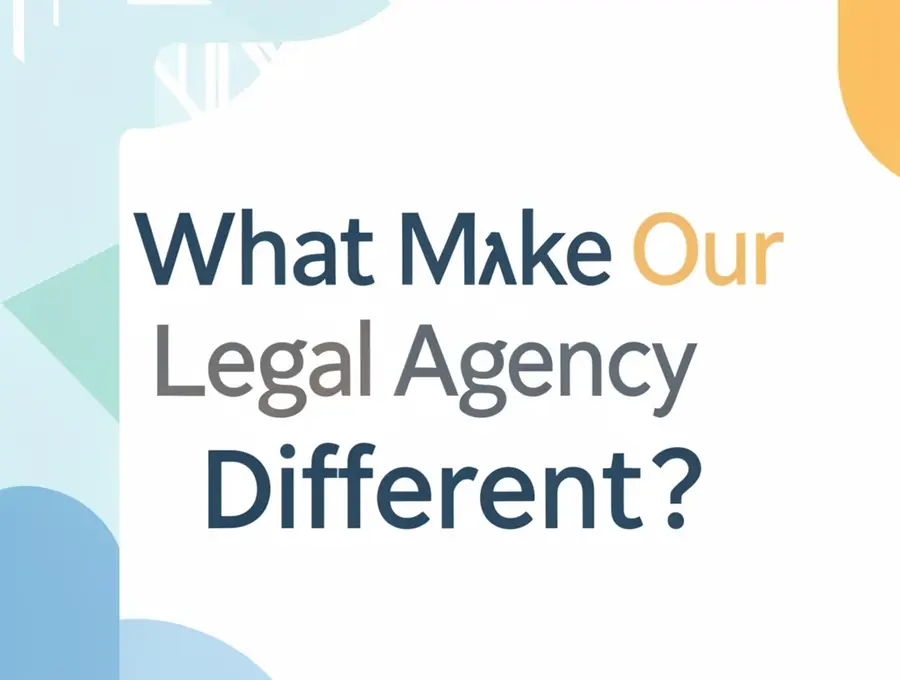 What Makes Our Legal Agency Different?