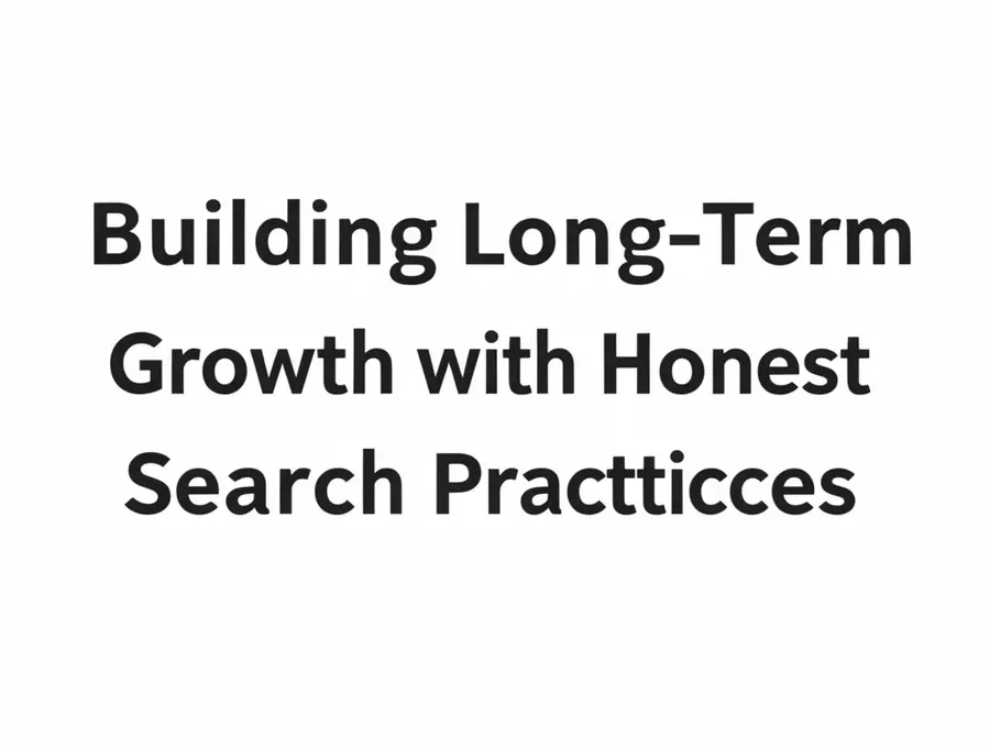 Building Long-Term Growth with Honest Search Practices