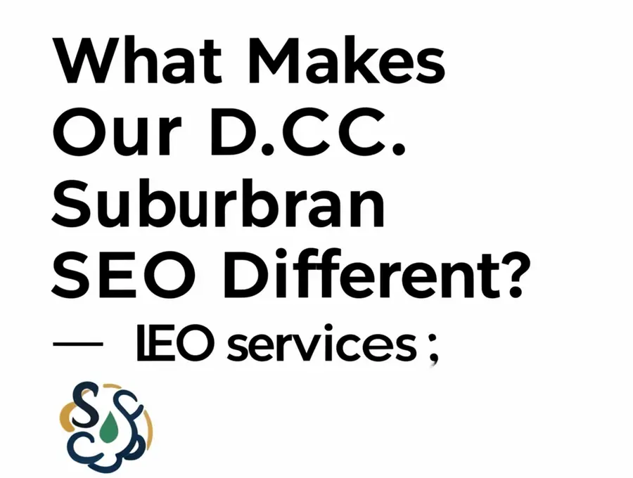 What Makes Our D.C. Suburban SEO Different?