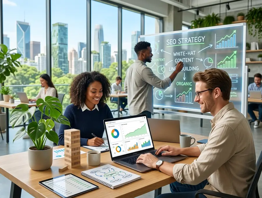 Building Sustainable Web Traffic with White-Hat Strategies