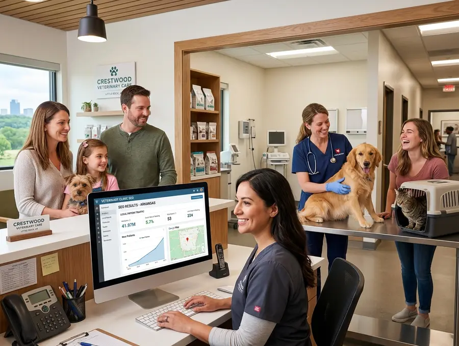 Veterinary Clinic SEO Services in Arkansas That Bring Patients
