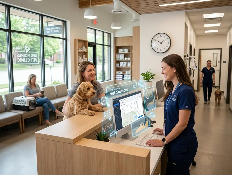 Veterinary Clinic SEO Services in Des Moines