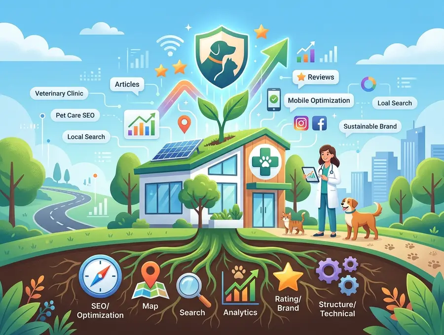 Building Your Brand with Sustainable Veterinary Search Optimization