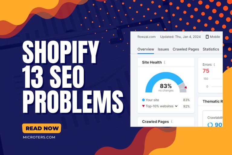 Shopify SEO Problems and How to Solve Them